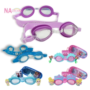 สินค้า NADreams แว่นตาว่ายน้ำเด็กหญิง แว่นตาว่ายน้ำลายการ์ตูน โฟเซ่น ซินเดอเรลล่า นางเงือก แว่นตาว่ายน้ำเด็ก แว่นตาว่ายน้ำ