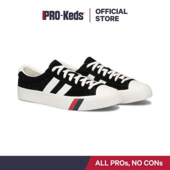 รองเท้า PRO-KEDS PH56800 ROYAL PLUS SUEDS / BLACK รองเท้าผ้าใบผู้ชาย แบบผูกเชือก หนังกลับ สีดำ