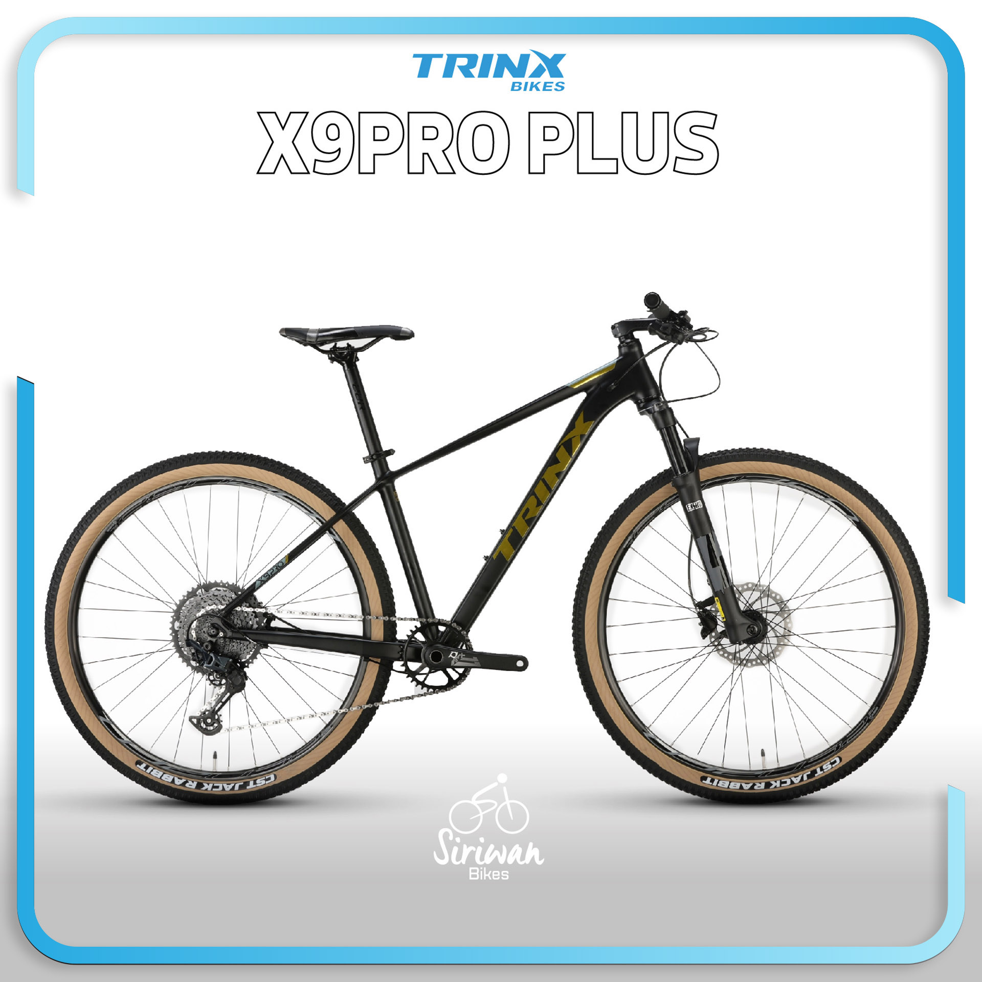 TRINX รุ่น X9Pro Plus (ปี2023) จักรยานเสือภูเขา ล้อ 29นิ้ว เกียร์