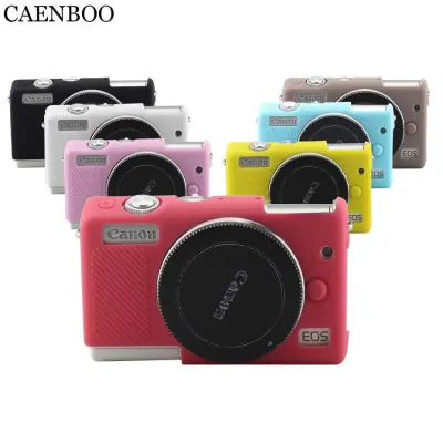เคสกล้องยางซิลิโคน CAMERA CASE SILICONE CANON M100 (มีหลายสีให้เลือก)