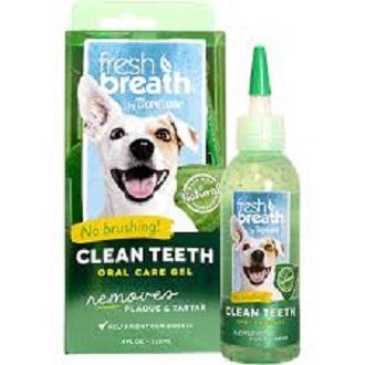 Tropiclean teeth gel เจลทำความสะอาดช่องปาก ขจัดคราบหินปูนในหมาและแมว