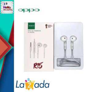 หูฟังOPPOแท้คุณภาพเสียงดีสุด แบรนด์OPPO รุ่นR15 earphone 3.5mm for R9s r9sPlus R11Plus R7 R9 F5 F1S F7 R15 R13สินค้าประกัน 1ปี