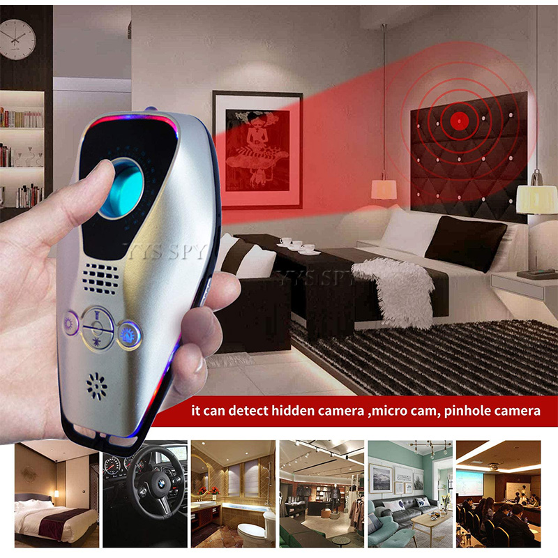Mini Anti Spy Hidden Camera Infrared Detector Anti Thief Wireless GPS