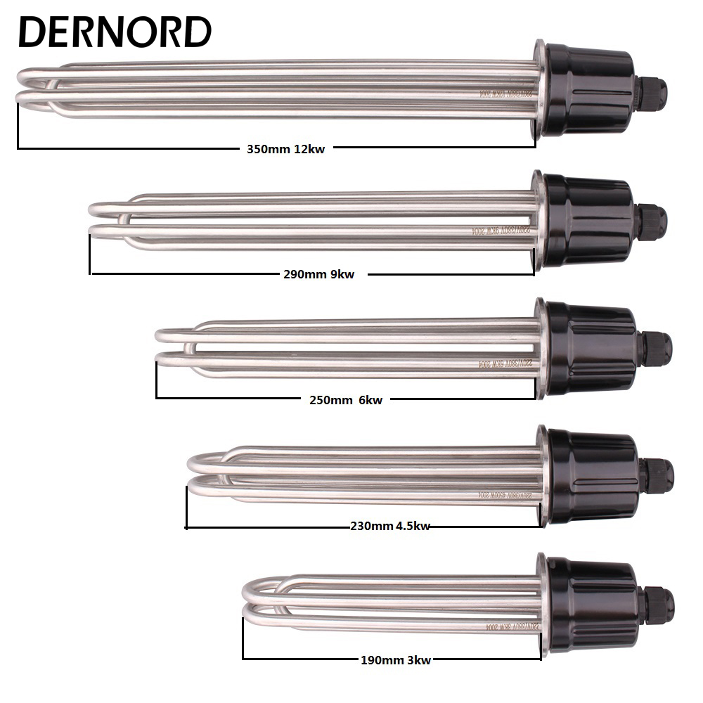 DERNORD Heizelement 2000W – 220V, Faltbar, 1″ B Produktbild-Vorschau 2