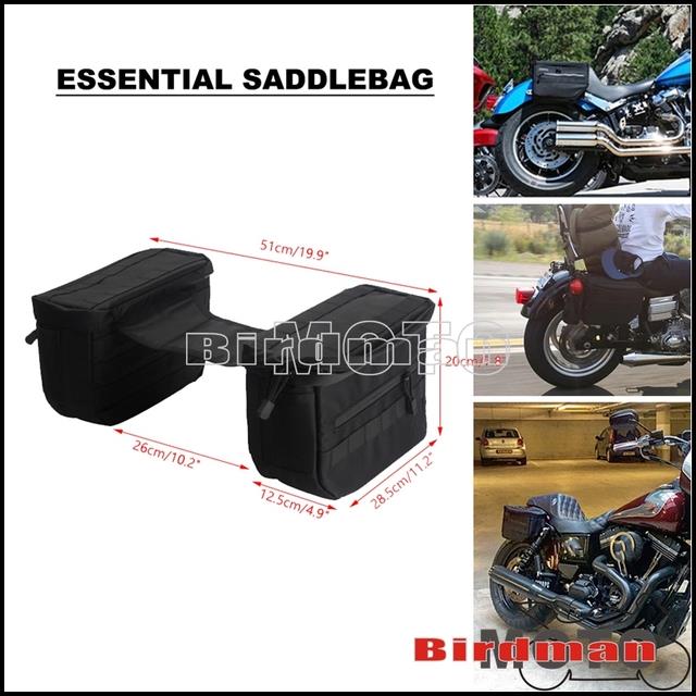 Motorcycle Club Style Essential Saddlebag Escape Bags amp; Thug Style T