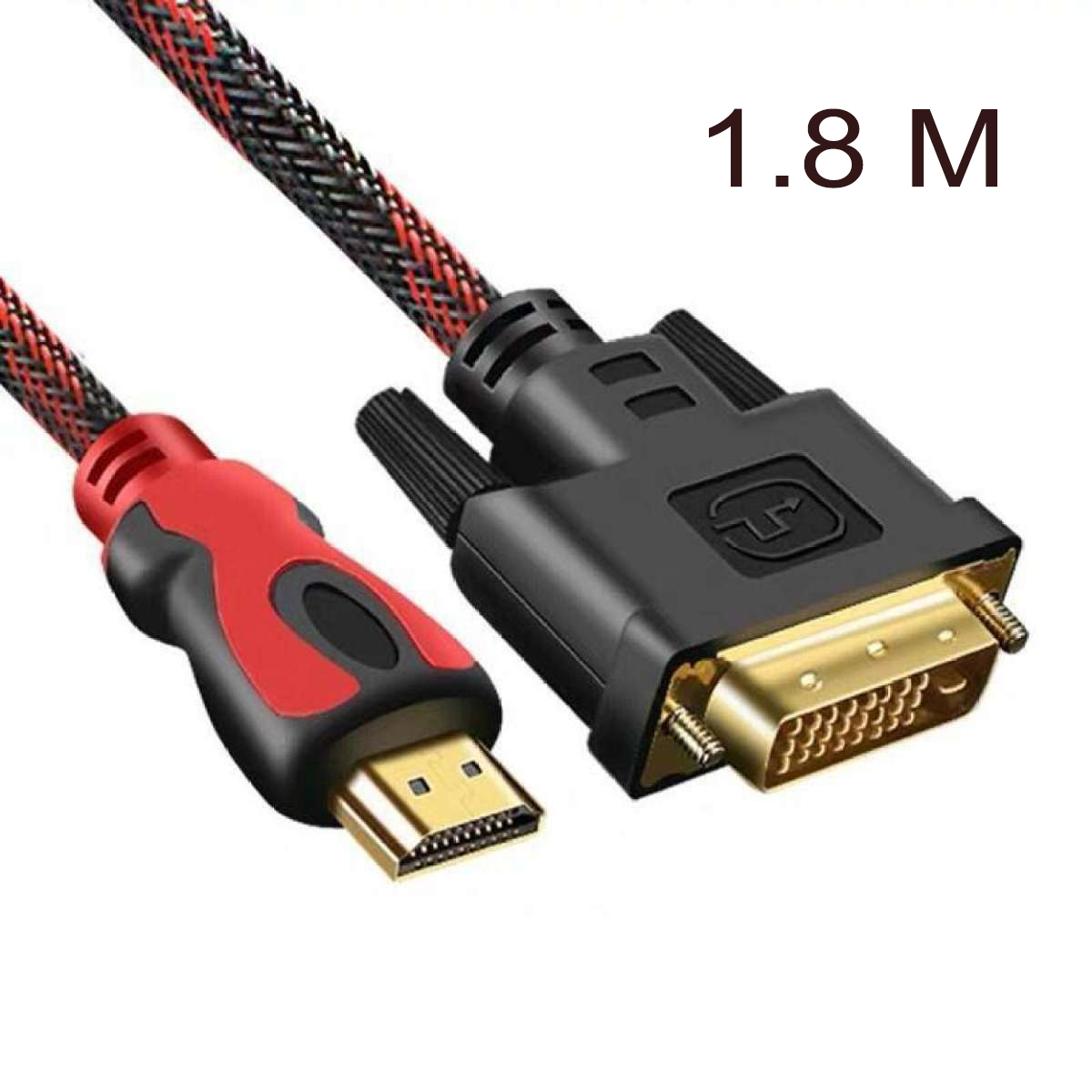สาย DVI 24+1 To HDMI 1.8 เมตร สามารถใช้งานกับกันไต้ครับ