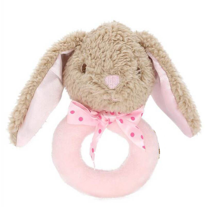 Cute Bunny Baby Toys Newborn Rattle Mobile Educational Toys For Boys