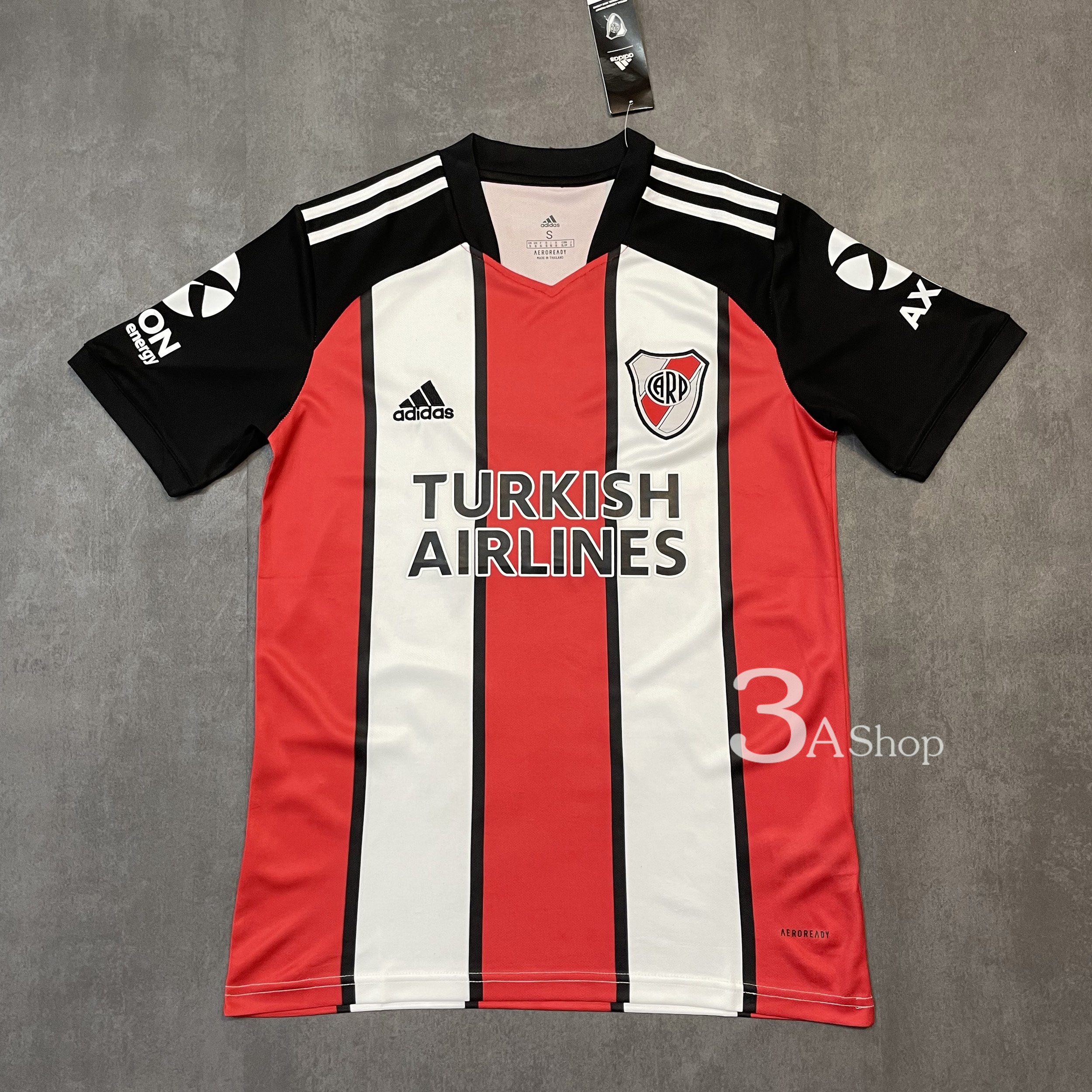 ใหม่ River plate 21/22 HOME FOOTBALL SHIRT SOCCER JERSEY เสื้อบอล เสื้อฟุตบอลชาย เสื้อบอลชาย เสื้อกีฬาชาย2021 เสื้อทีม ริเวอร์เพลทใหม่ ฤดูกาล 2021/22 เกรด AAA