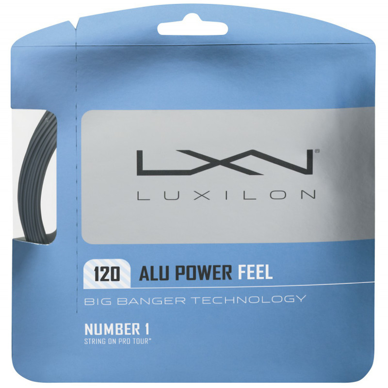 LUXILON Alu Power Feel ขนาด 17/1.20 เอ็นไม้เทนนิส เอ็นเทนนิส Tennis String ไม้เทนนิส เทนนิส WILSON
