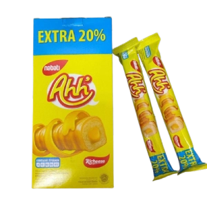 ภาพหน้าปกสินค้าNabati Richeese Ahh Triple Cheese Extra 20% x 10ชิ้น Ahh กล่องยาว ซึ่งคุณอาจชอบสินค้านี้