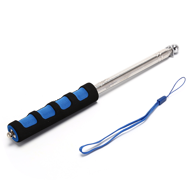 Ditur 1.2M Flag Pole Portable Telescopic Flag Handheld Pole Tool for Flags Windsocks