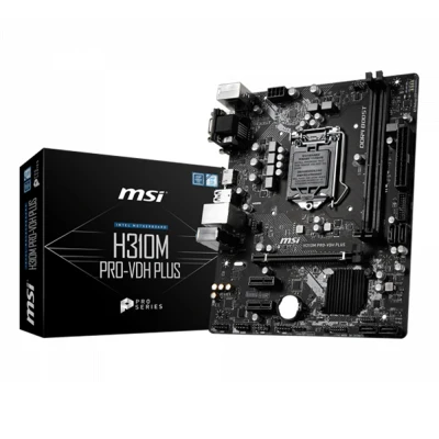 Mainboard MSI H310M PRO VDH PLUS (1151V2) Supports 9th / 8th Gen Intel® Core™ สินค้าของใหม่ประกันศูนย์