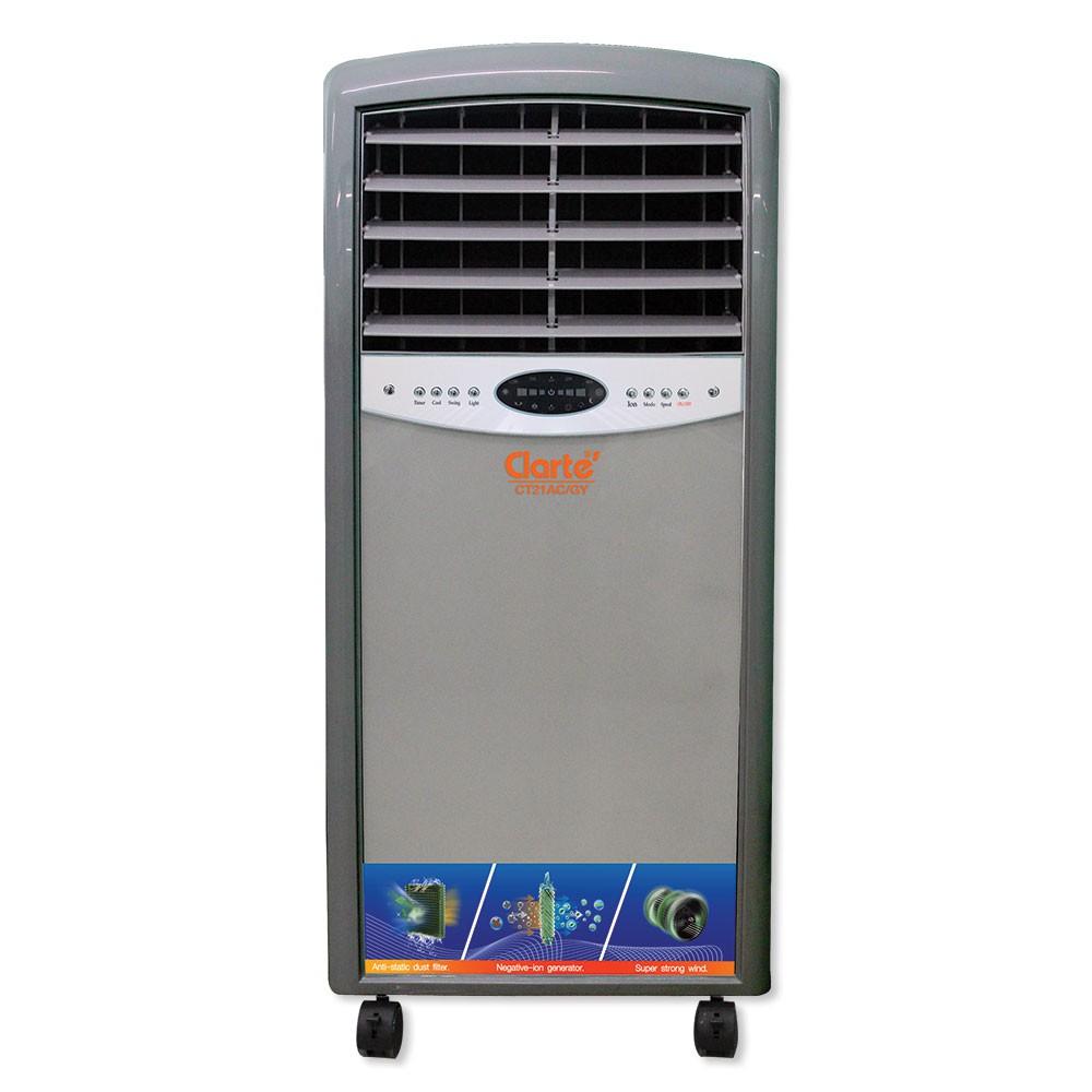 พัดลมไอเย็น Clarte' Clearence sale รุ่น CT21AC/GYW พัดลมไอเย็น 13 ลิตร (ไม่มีรีโมทและคูลแจล) พัดลมเย็น
