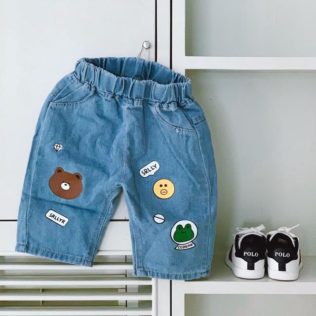 กางเกงยีนส์เด็ก kid jeans ของ KIDS WARDROBES ใส่แล้วน่ารัก ผ้านิ่มใส่สะบาย น้องๆชอบแน่ๆ !!!