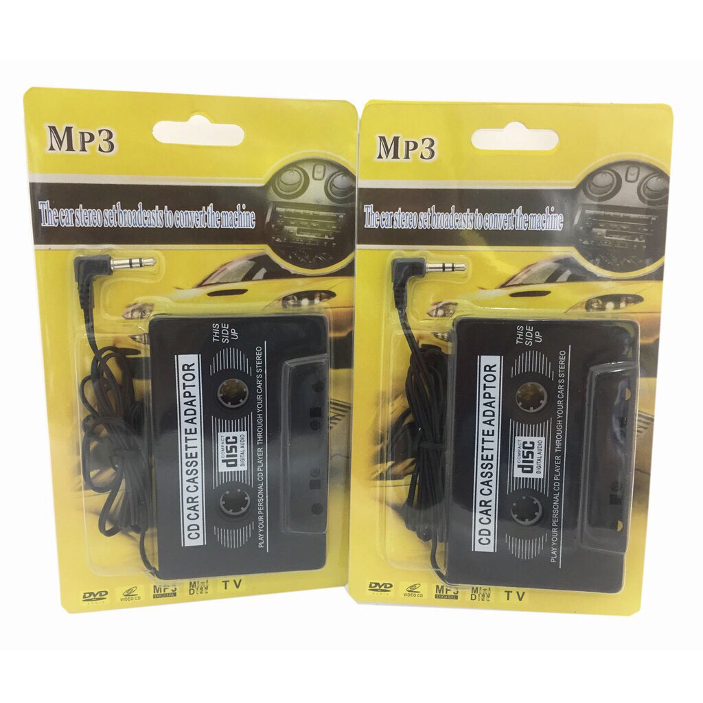 Best Quality Audio Cassette Tape Adapter Aux Cable Cord 3.5 mmJack Fr to MP3 ipod cd อุปกรณ์คอมพิวเตอร์ Computer equipment สายusb สายชาร์ด อุปกรณ์เชื่อมต่อ hdmi Hdmi connector อุปกรณ์อิเล็กทรอนิกส์ Electronic device