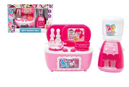 POWERTOY ชุดครัวมินิ โพนี่ ลายลิขสิทธิ์แท้ ขนาด ย 27*ก 8*ส 17 ซม.