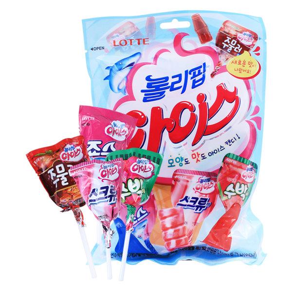 [Original] 롤리팝아이스 Lotte Lollipop Ice Candy (ลูกอมรสไอศกรีม) 165g