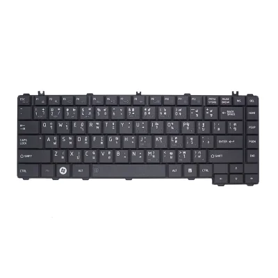 Keyboard Toshiba L630 สำหรับ Toshiba Satellite L600,L600D,L605,L630,L640,L640D (ไทย-ENG)