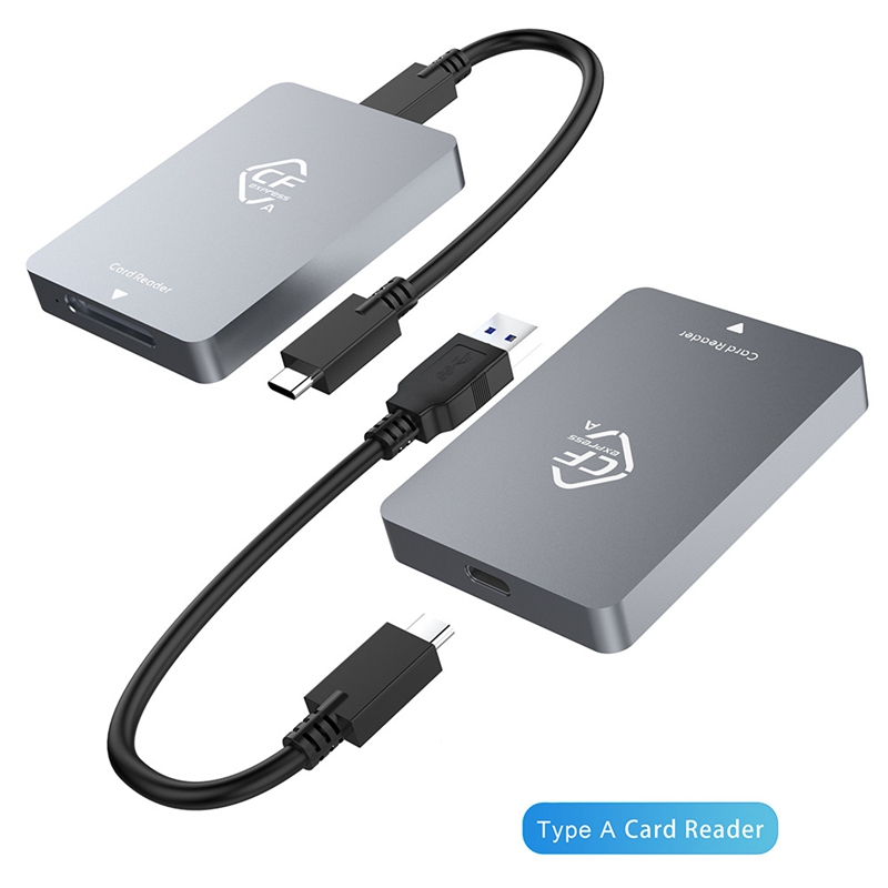 CFexpress Type a Card Reader USB3.1 Gen2 Adapter 10Gbps for Windows XP with Cable for SLR