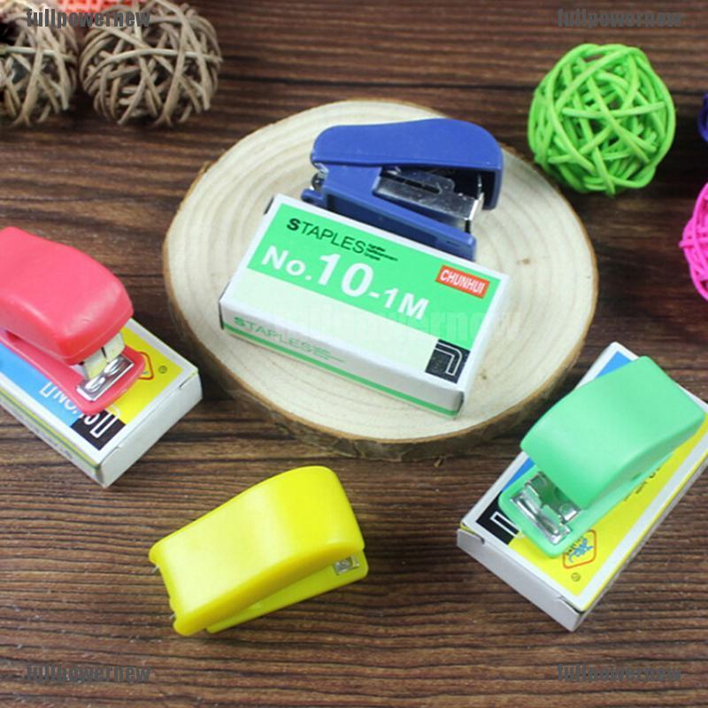 Mini Staple Machine Super Mini Stapler Home Office Paper Document Bookbinding Machine Tool ...
