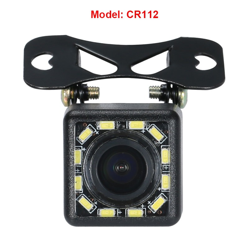 กล้องมองหลังติดรถยนต์ สำหรับใช้ดูภาพตอนถอยหลัง Rear View Camera 12LED รถกล้องมองหลัง Universal จุด IP67 มุมมอง