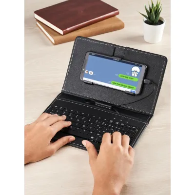 คีย์บอร์ดพกพาสำหรับโทรศัพท์มือถือระบบ Android Portable Keyboard