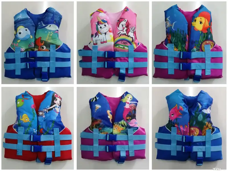 ภาพหน้าปกสินค้าชูชีพเสื้อกั๊ก TBL ชูชีพสำหรับเด็ก เสื้อชูชีพว่ายน้ำ เหมาะสำหรับเด็ก 3-8 ขวบ (รับน้ำหนักที่ 25-50kg) จากร้าน nam swimwear บน Lazada