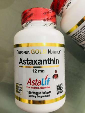 ขายถูกชั่วโมงนี้ สาหร่ายแดง แอสต้าแซนธิน Astaxanthin, Extra Strength
Antioxidant Carotenoid 12mg 120 Veggie Softgels (California Gold
Nutrition) สูตรและแพคเกจปรับปรุงใหม่ล่าสุด เช็คราคานาทีนี้