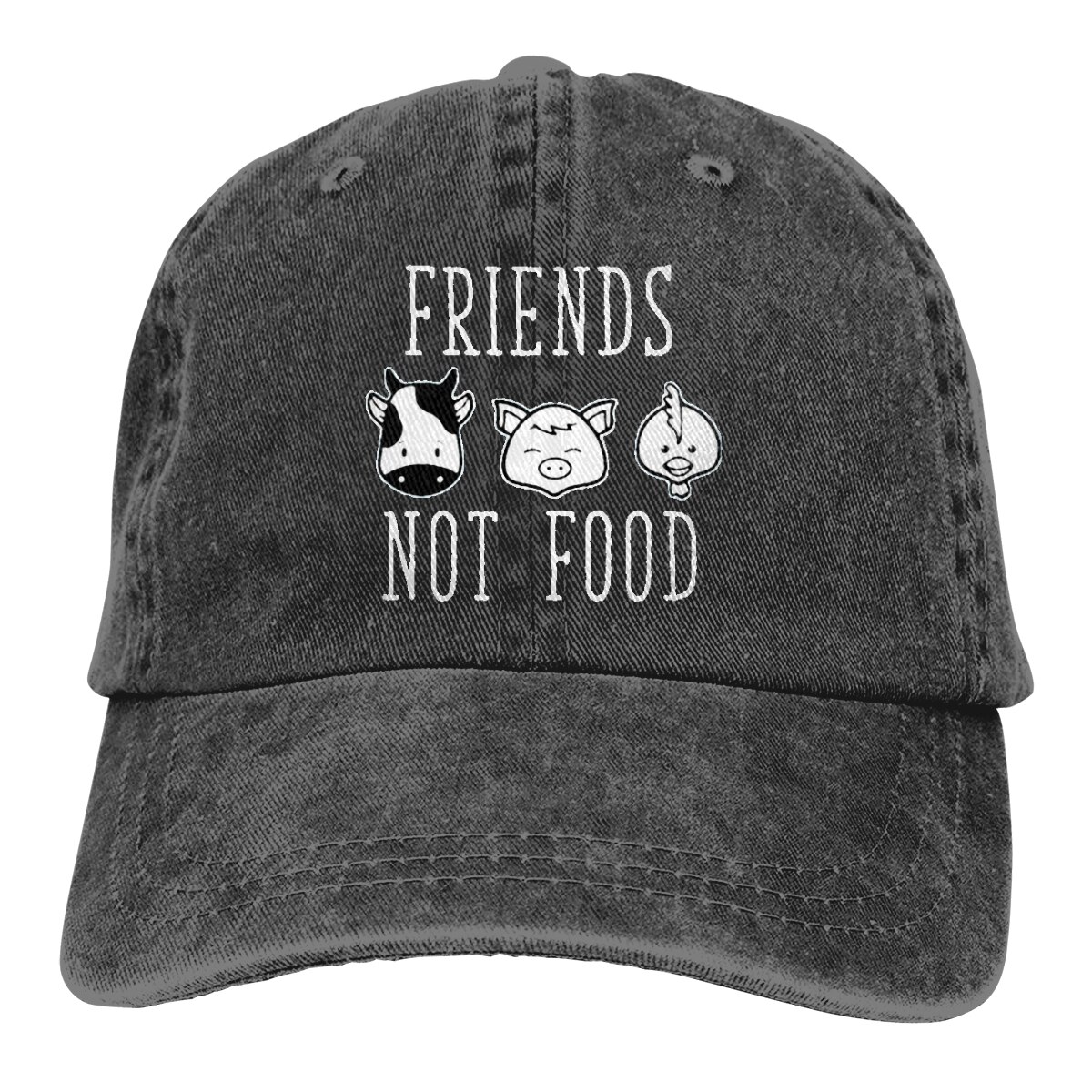 Unisex Adult Baseball Cap Friends Not 