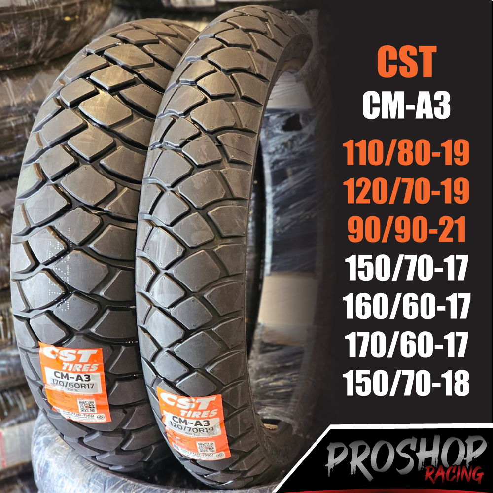 Lốp CST CM A3, lốp tubeless, cỡ 21 19 17 18 cho CB500X, R1200GS, F850GS, Africa Twin.