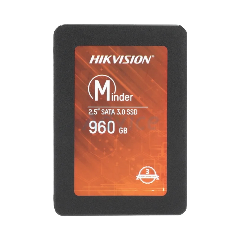 960 GB SSD SATA HIKVISION MIDER (HS-SSD-MIDER(S)/960G) ราคา 2,299 บาท*ส่งฟรี