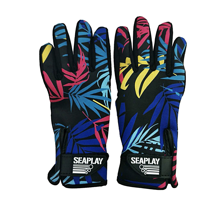 Seaplay 1.8mmถุงมือดำน้ำที่อบอุ่นถุงมือดำน้ำที่อบอุ่นครีมกันแดดสวมถุงมือท่องครีมกันแดด