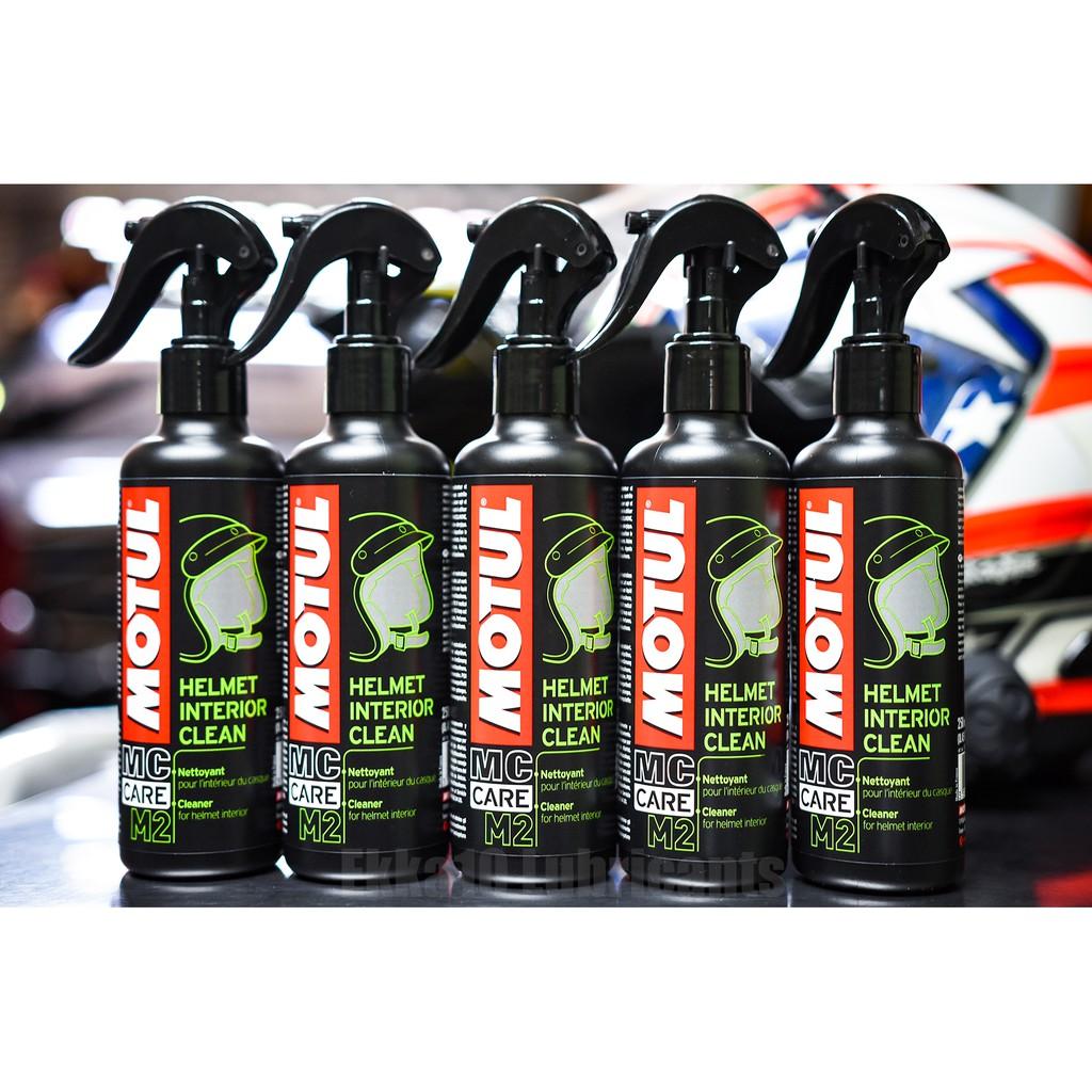 Motul MC CARE M2 น้ำยาทำความสะอาดภายในหมวกกันน็อค (Helmet Interior Clean) หมวกกันน็อค หมวกกันน็อคเด็ก หมวกกันน็อคผู้ใหญ่ หมวกกันน็อค 3 กระดุม หมวกกันน็อคเต็มใบ  หมวกกันน็อคครึ่งใบ ของแท้