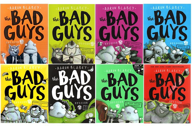 人気が高い the BAD GUYS 11冊セット 英語 まんが アニメ化 confmax.com.br