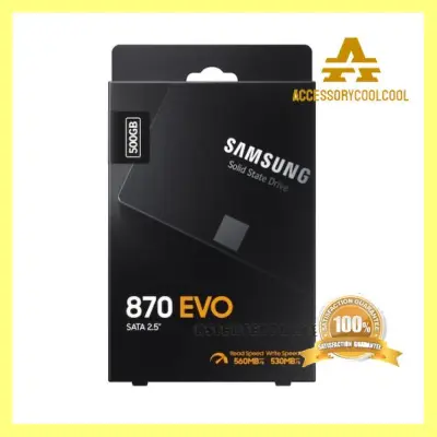 ด่วน ของมีจำนวนจำกัด SSD SATA SAMSUNG 870 EVO 500GB/1TB/2TB Warrenty 5-Year ของมันต้องมี