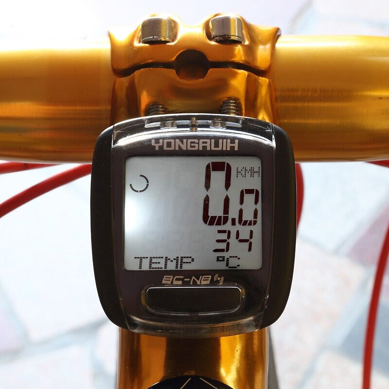 ไมล์จักรยาน ไมล์ไร้สาย วัดความเร็วจักรยาน YONGRUIH รุ่น BC-NB มีไฟในตัว