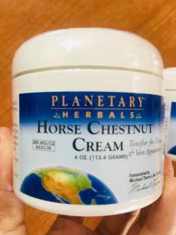 Horse Chestnut Cream ครีมทาผิวเกาลัด 113.4G แท้จากอเมริกา  ผิวเนียนเรียบ ความลับสู่ผิวสวยตลอดกาล ลดเส้นเลือดขอด เพื่อผิวเปล่งปลั่ง
