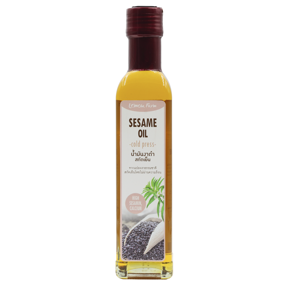 Lemon Farm น้ำมันงาดำสกัดเย็น 250 ml