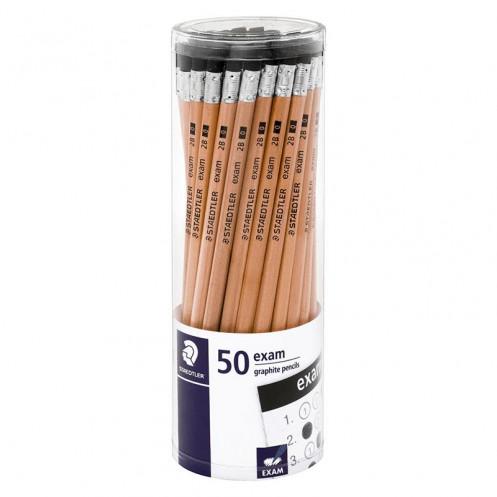 BASA สเต็ดเล่อร์ ดินสอไม้ 2B รุ่น EXAM แพ็ก 50 แท่ง