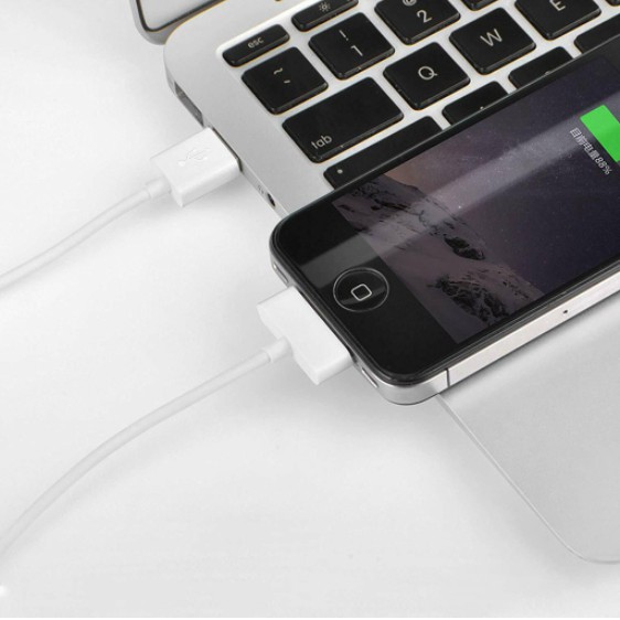 สายชาร์ท สายชาร์จ ไอโฟน iPhone 4 I4 iPad Lightning USB Charging Charger