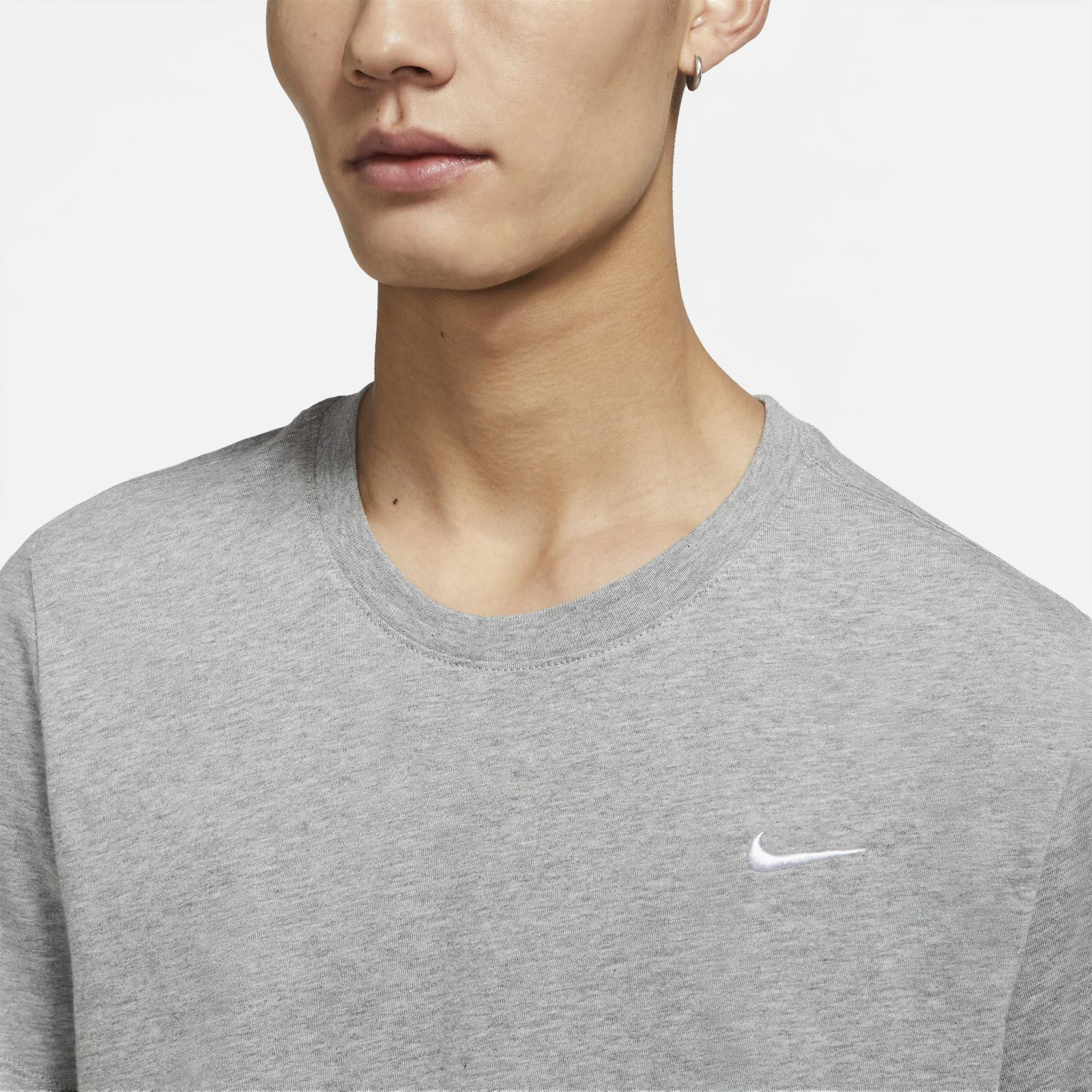 Nike Mens Sportswear Swoosh Tee Smoke Grey Nike Thaipick 0458