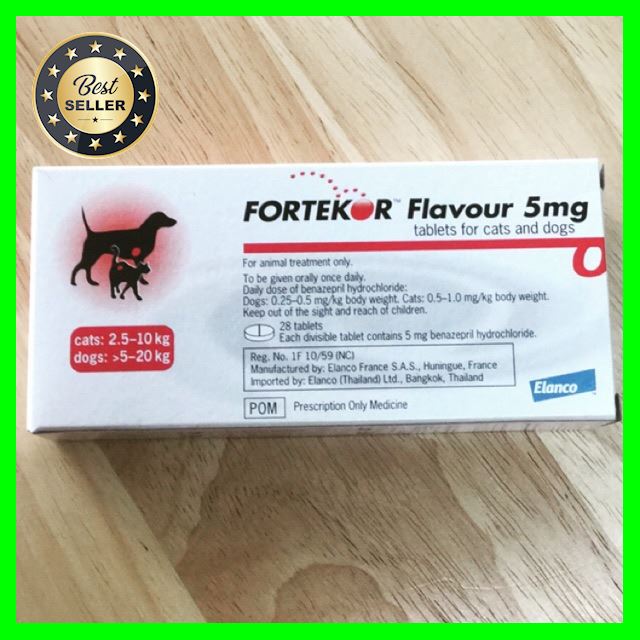 FOREKOR Flavour 5 mg. อาหารเสริม บำรุงสำหรับสุนัขและแมว (28 เม็ด) สัตว์เลี้ยง แมว หมา สุนัข นก ปลา ตู้ปลา บ้านหมา บ้านแมว กรง อาหาร ชาม ปลอกคอ