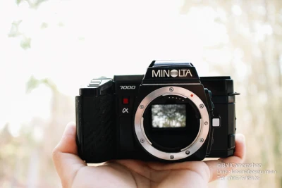 ขายกล้องฟิล์ม Minolta a7000 serial 13207356 สำหรับตั้งโชว์
