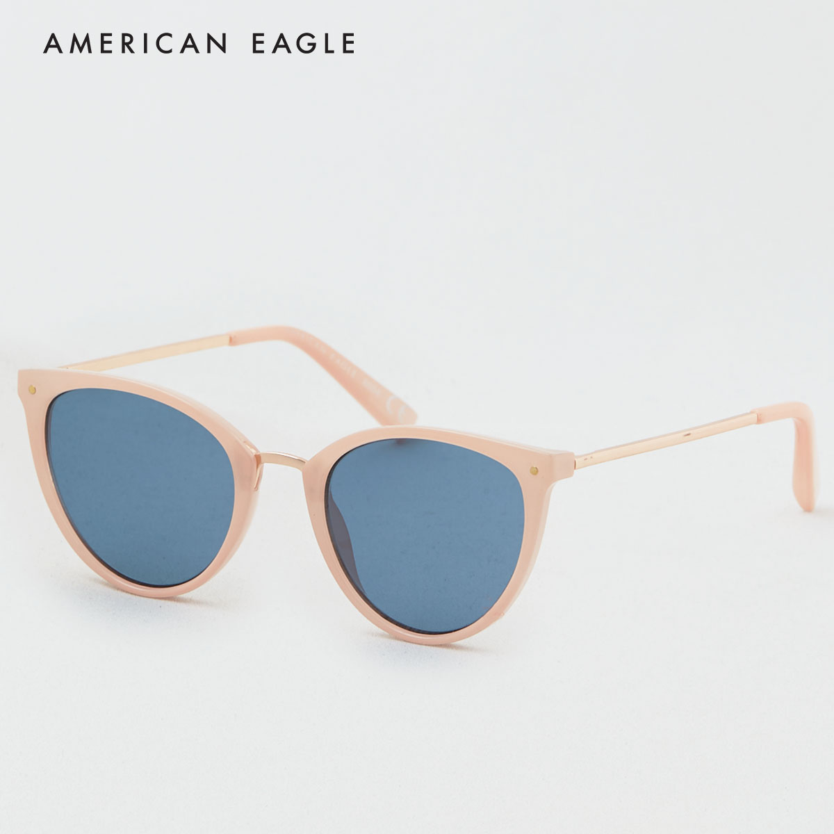 American Eagle Blush Clubmaster Sunglasses แว่นตา ผู้หญิง แฟชั่น(048-8604-107)