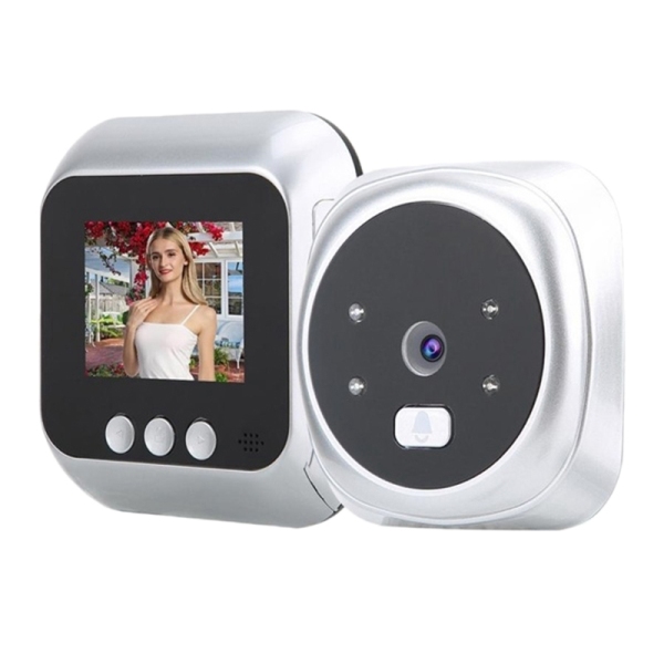 Bảng giá 2.4 Inch HD Color Screen Home Smart Doorbell Video Doorbell Night Vision Security Camera Electronic Door Viewer