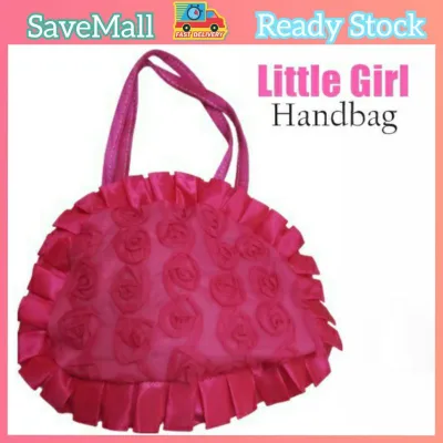 🔥MALAYSIA SET🔥 BB-Children Small Bag Little Girl Handbag Bag Rose Pattern / Beg Anak Perempuan Beg Kanak Perempuan