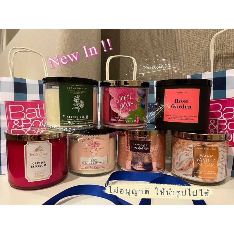Best selling candles BATH AND BODY WORKS 100%.