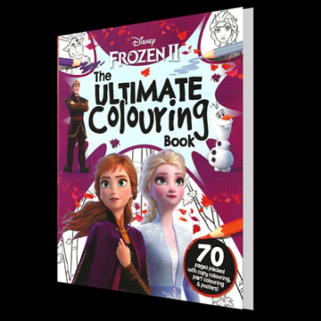 DISNEY THE ULTIMATE COLORING BOOK - FROZEN 2