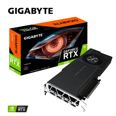 GIGABYTE RTX 3080 TURBO 10G VGA การ์ดจอ GeForce ออกใบกำกับภาษีได้ (GV-N3080TURBO-10GD)