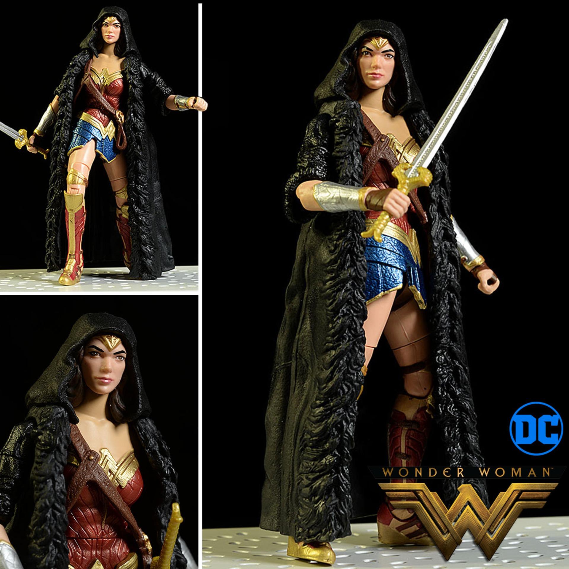 Model โมเดล งานแท้ 100% Mattel DC Comics Multiverse จาก Wonder Woman วันเดอร์ วูแมน Diana Prince ไดอาน่า ปรินซ์ Justice League จัสติซ ลีก Ver Figma ฟิกม่า Anime ขยับแขน-ขาได้ ของขวัญ Gift อนิเมะ การ์ตูน มังงะ Doll ตุ๊กตา manga Figure ฟิกเกอร์